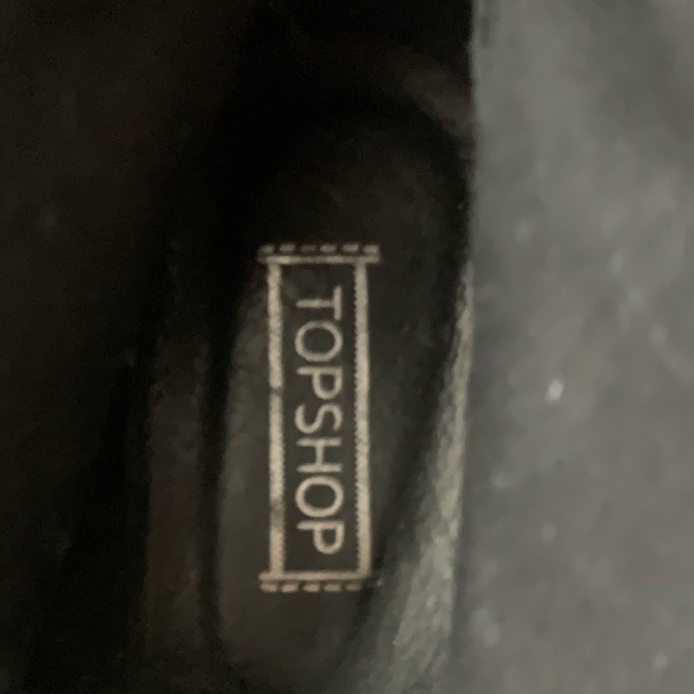 Topshop Suede Platform Boot. - Picture 9 of 13